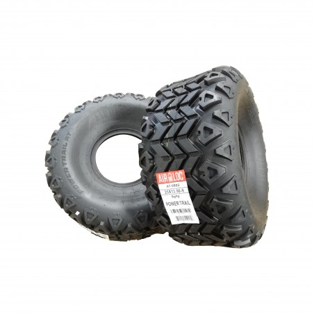 TWO New 25X13.00-9 Air-Loc Power Trail AT Tires 6 ply TL 25X13-9