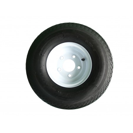 5.70-8 Deestone D901 Trailer Tire 8 ply rated on 5 Hole Wheel