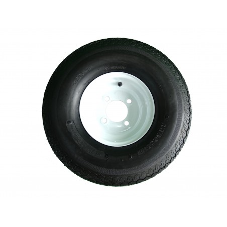 5.70-8 Deestone D901 Trailer Tire 8 ply rated on 4 Hole Wheel