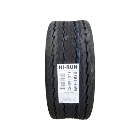 NEW 20.5X8.0-10 Hi-Run SU03 Trailer Tire 10 ply rated Load Range E 20.5X8.00-10